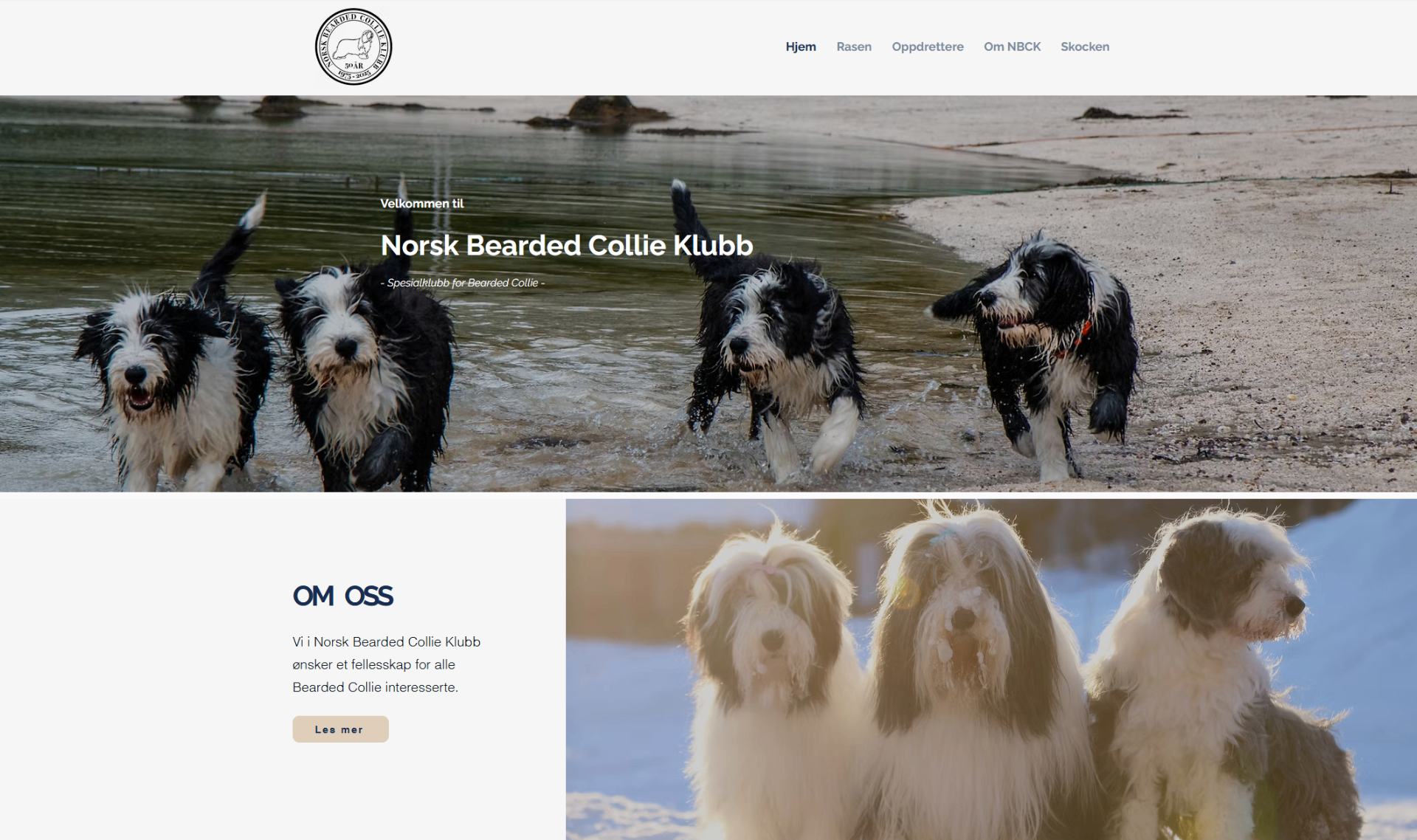 Ny NBCK-nettside etter redesign